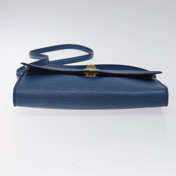 LOUIS VUITTON Epi Pochette Arche Shoulder Bag Blue M52575 - Picture 9 of 12